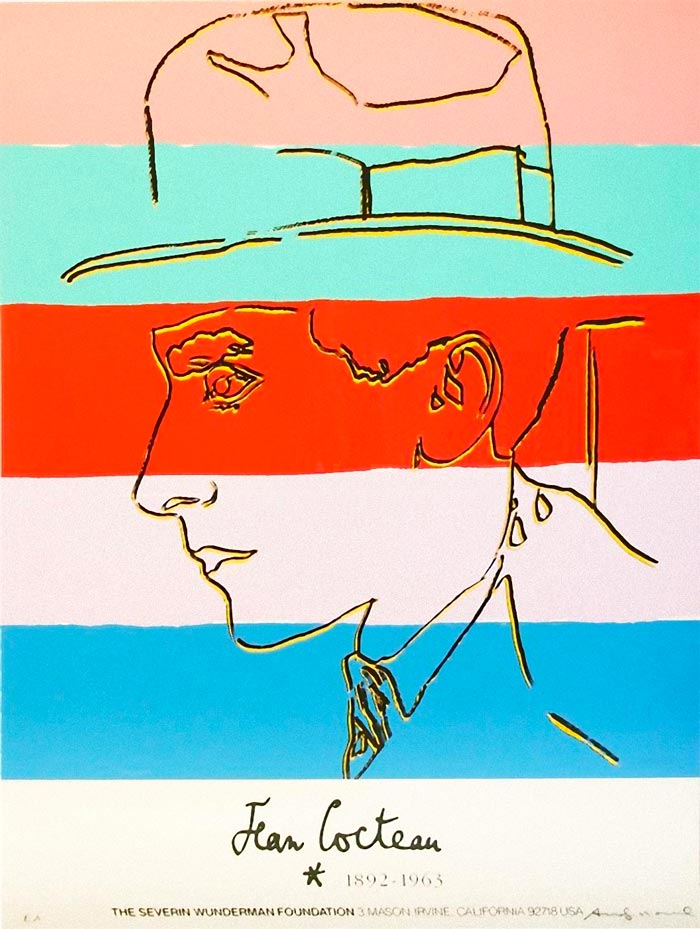 Portrait of Jean Cocteau 